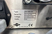 MIF Food Enginering A-412C flow pack machine With EME labeler
