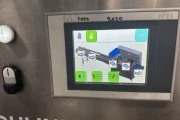 MIF Food Enginering A-412C flow pack machine With EME labeler