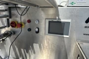 MIF Food Enginering A-412C flow pack machine With EME labeler