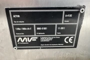 MIF Food Enginering A-412C flow pack machine With EME labeler