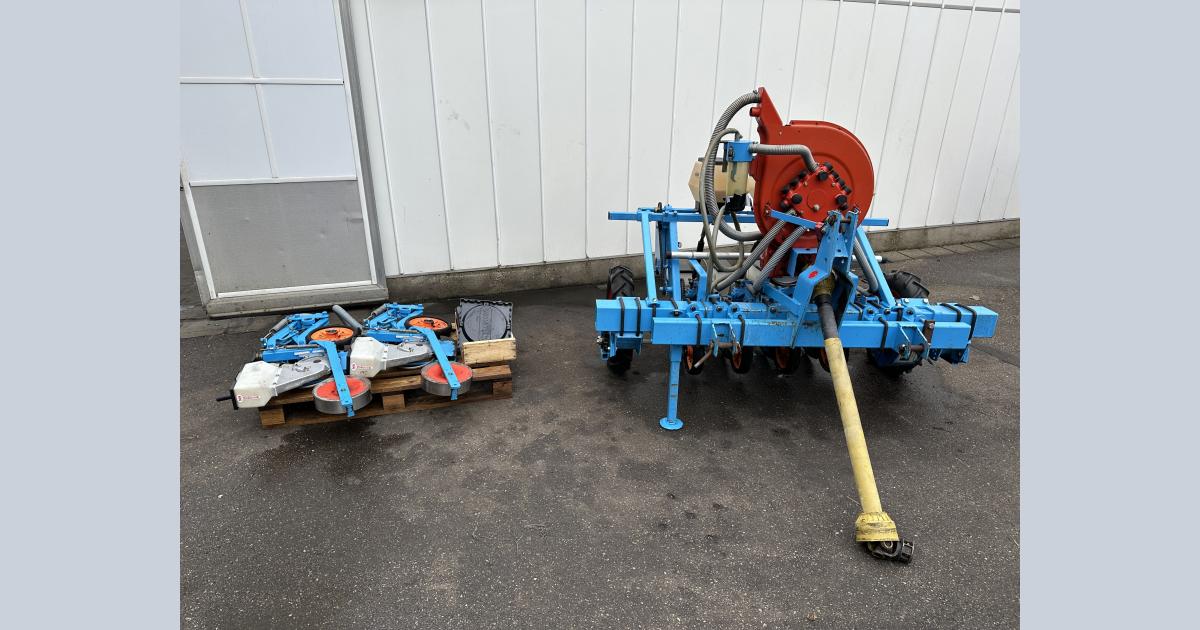 Monosem MS pneumatische precisiezaaimachine 6 rijen • Duijndam Machines