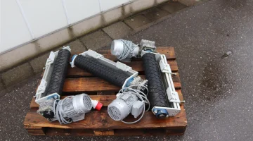 Rolo acionado por Viscon com motor de 380 Volts