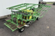 Hortech due automatic plastic foil/mulch planting machine