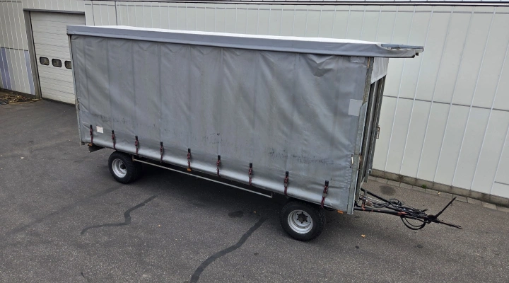 Mulder trailer Galvanized 660 x 210 x 250 cm