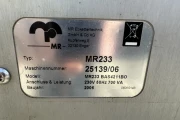 Multivac MR233 labelling machine
