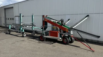 Munckhof Pluk-O-Trak Junior 320 Тележкa для уборки урожая