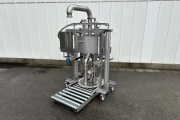 Murzan DUS-50M sanitary drum unloading system stainless steel designed to empty 55-gallon (200 L) drums