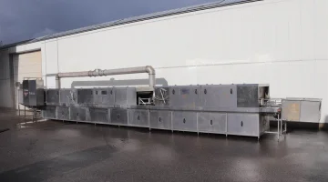 Mafo 570M industriële tray- en krattenwasser met 470MA droger