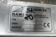 Nawi box tipper 102 cm, stainless steel