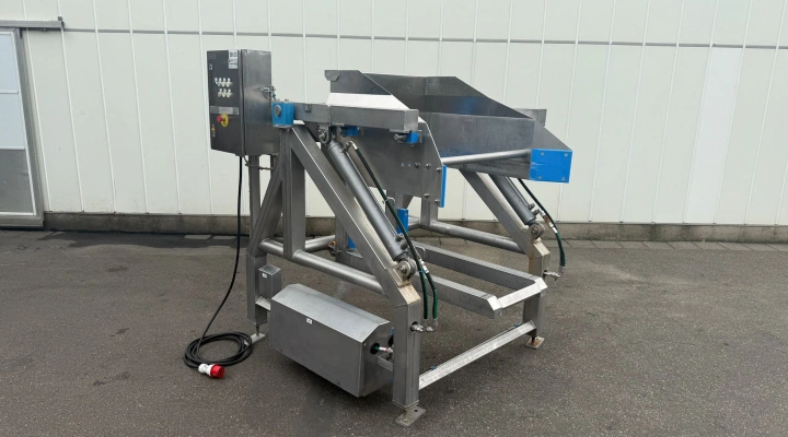 Nawi box tipper 102 cm, stainless steel