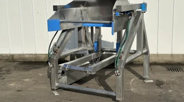 Nawi vide palox Benne basculante Nawi 102 cm en acier inoxydable