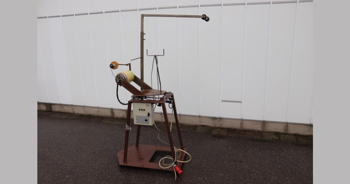 Net Loader - For applying Girsac net packages to tubes • Duijndam Machines