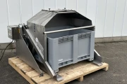New stainless steel box tipper up to 125 cm