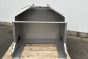 New stainless steel box tipper up to 125 cm
