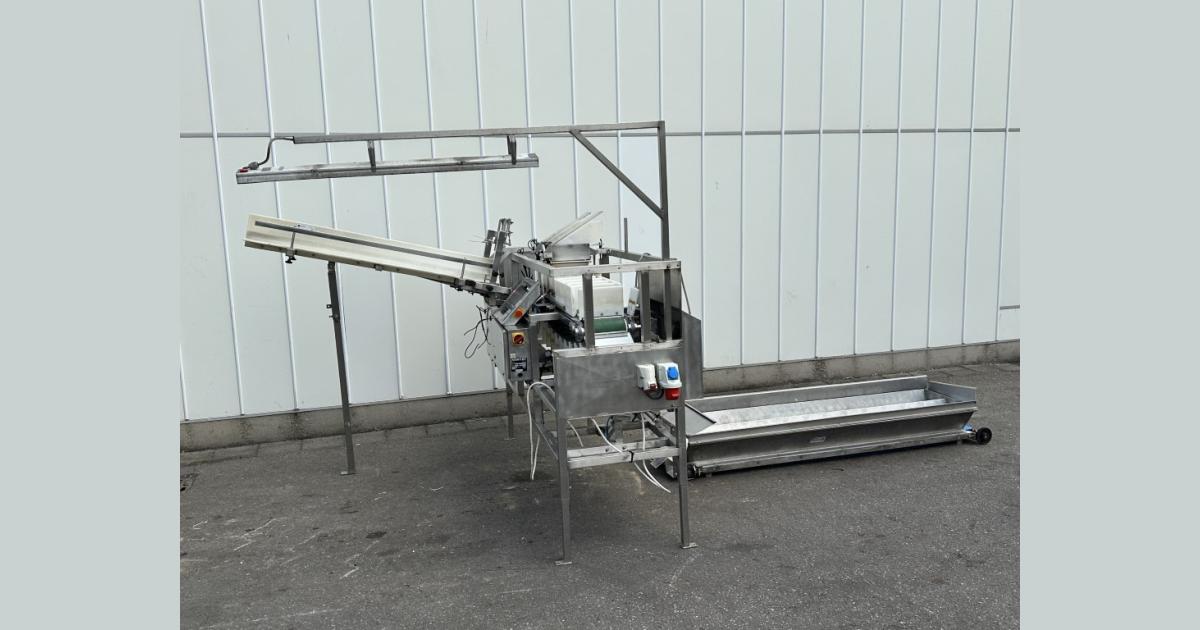Newtec NBM 50 denester and punnet filler • Duijndam Machines