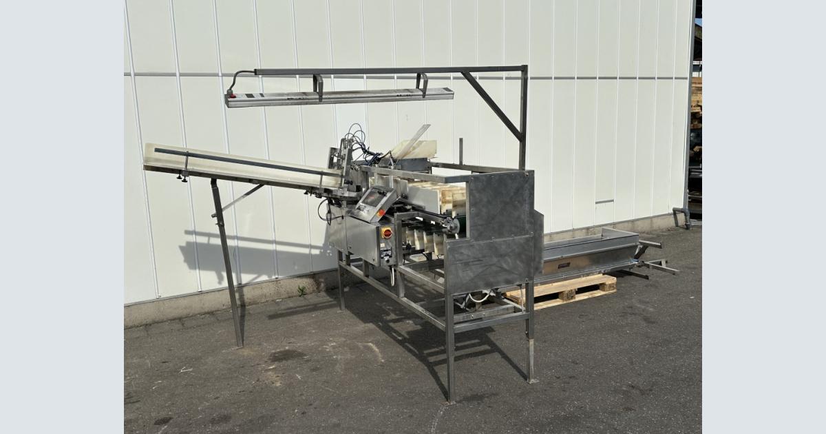 Newtec NBM 50 denester and punnet filler • Duijndam Machines