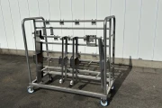 Newtec PCS2009 Weighing line for products in trays with flow pack machine