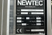 Newtec PCS2009 Weighing line for products in trays with flow pack machine