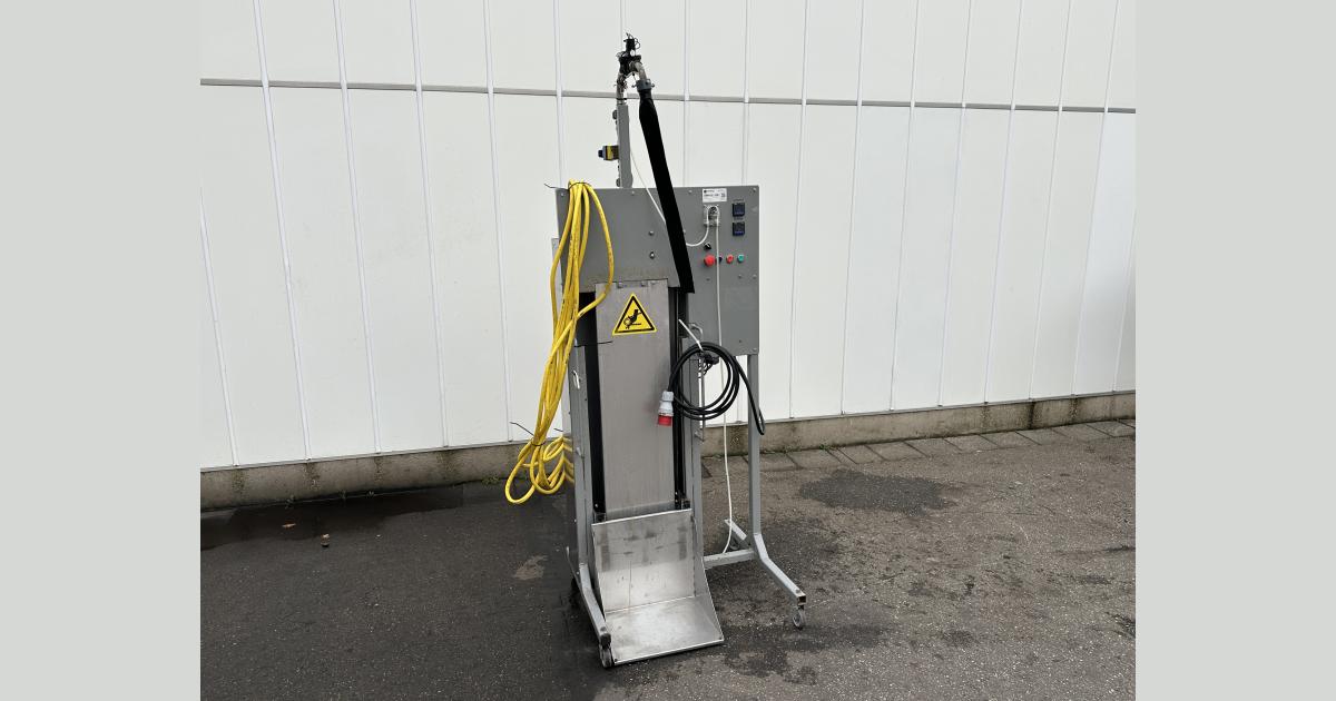 NO5 standard bucket filling machine with dosing unit • Duijndam Machines