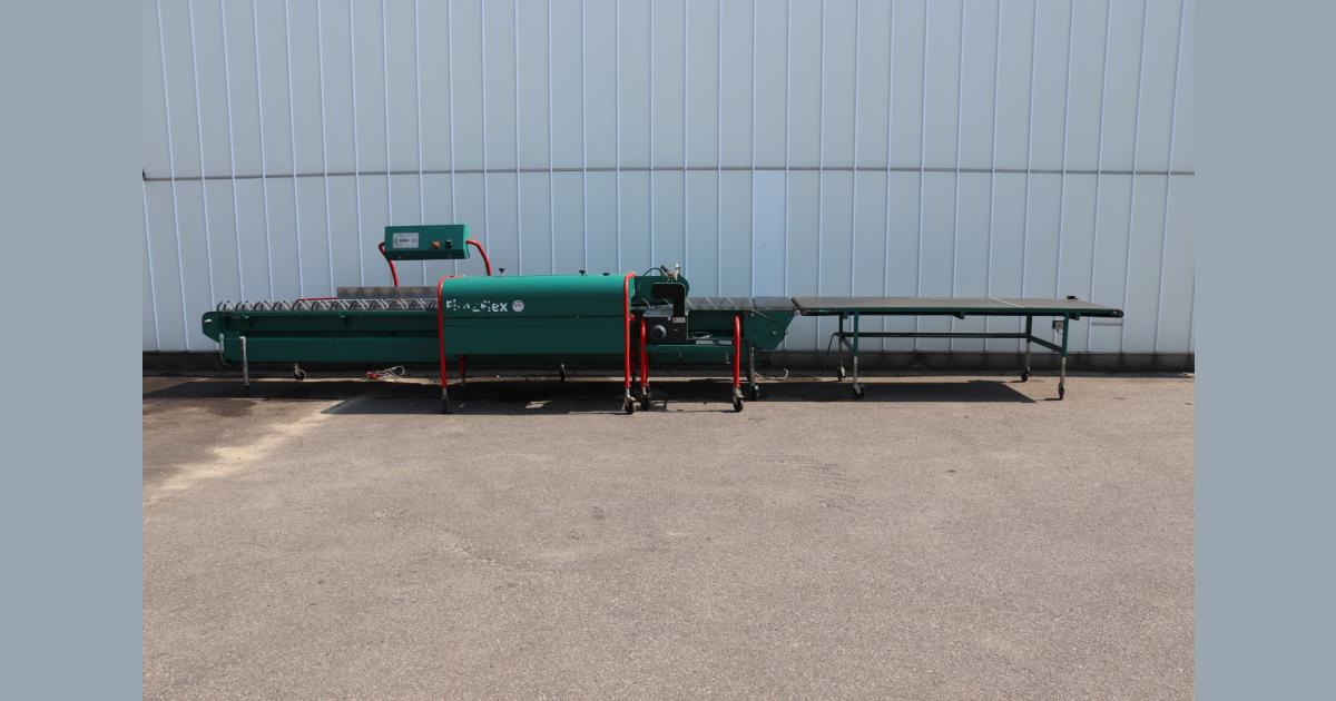 Olimex Floraflex bunching machine • Duijndam Machines