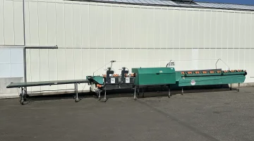 Olimex macchina per la lavorazione dei fiori con 2 leganti e trasportatore di raccolta