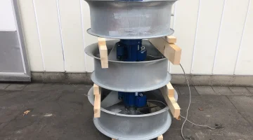 Omnivent ventilator 900L, 3 kW, 90 cm ø