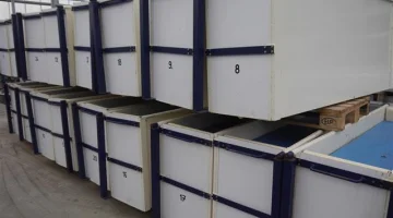 Coniac containere pentru recoltarea de ardei