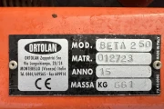 Ortolan Andrea BETA 250 rotary harrow
