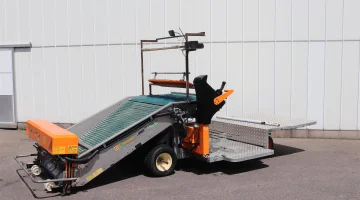 Ortomec robot autopropulsé batteuse pour la récolte de divers légumes-feuilles