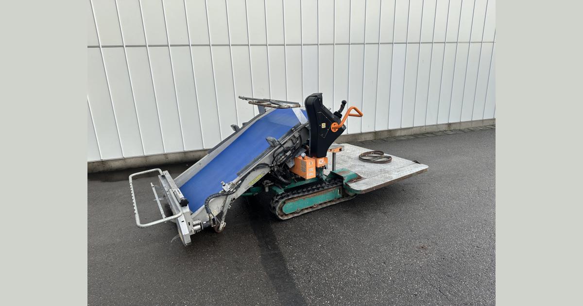 Ortomec SPK120A spinach harvester selfdriven working width 120 cm ...