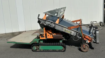 Ortomec SPK1500 colhedora autopropelida para espinafre