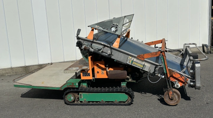 Ortomec SPK1500 rooimachine divers zelfrijdend, 150 cm breed, met rupsen