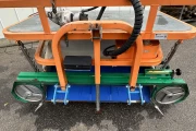 Ortomec TP 140B pull-type wheeled leafy greens harvester 140 cm