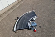 Overveld curved conveyor 90 degrees 50 cm wide