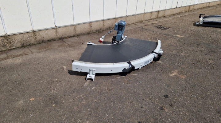 Overveld curved conveyor 90 degrees 50 cm wide