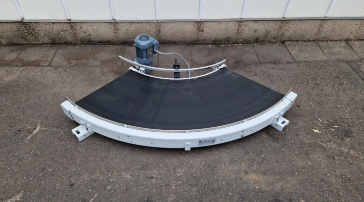 Overveld curved conveyor 50 cm wide 90 degrees