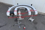 Overveld curved conveyor 180º, 45 cm wide - measurements