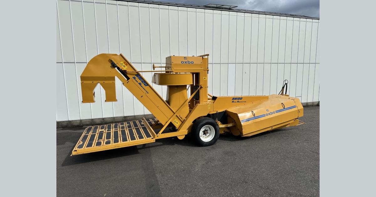 Oxbo Pixall BH-100 bean picker • Duijndam Machines