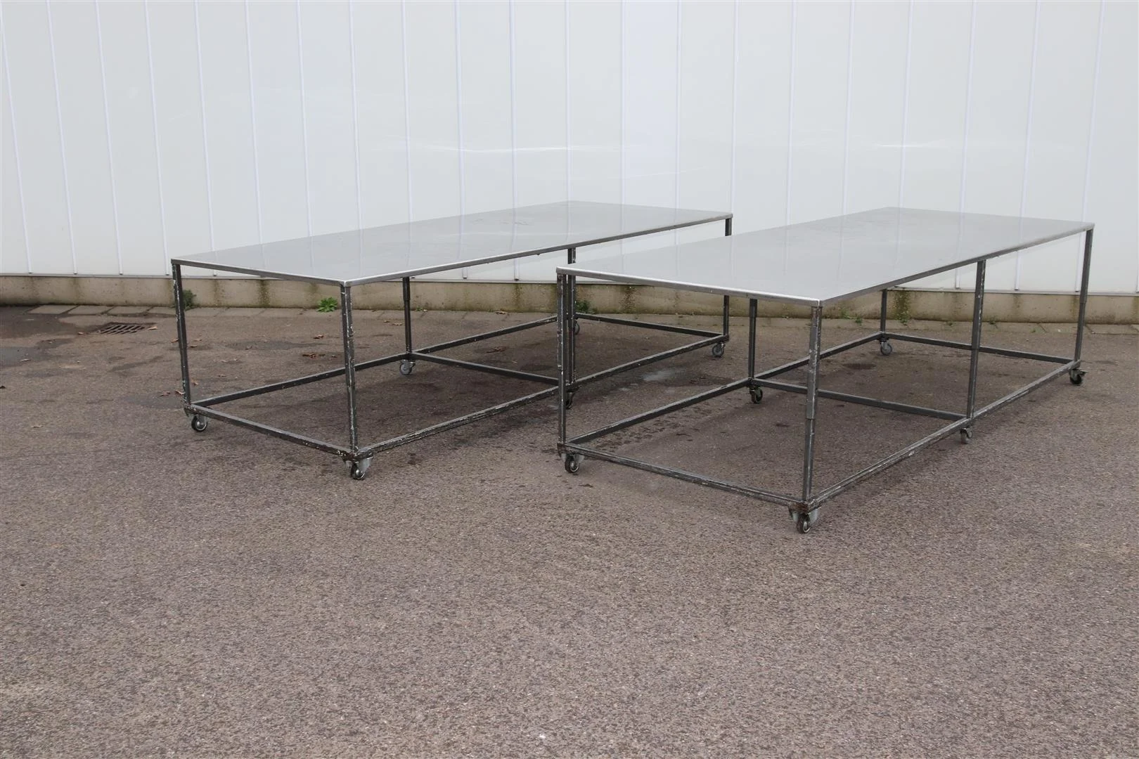Paktafel Rvs Paktafel 295 x 120 cm • Duijndam Machines