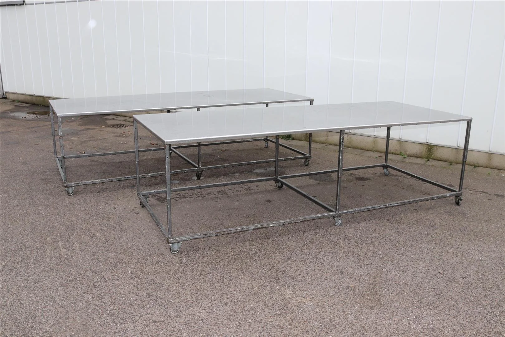 Paktafel Rvs Paktafel 295 x 120 cm • Duijndam Machines