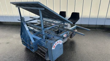 Seminatrice a 2 file Perdu per blocchi di terreno e piante a vassoio