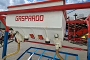 Perdu 2 rijige planter met Gaspardo rijenbemesting