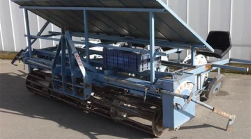 Perdido máquina de siembra de 4 filas de soilblocks y trayplants