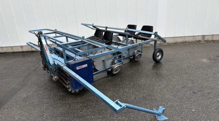 Perdu bedplanting machine 4 rows