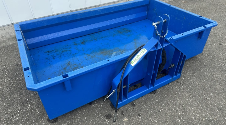 Peter Heidester WL2 tipping container 220 x 125 x 40 cm