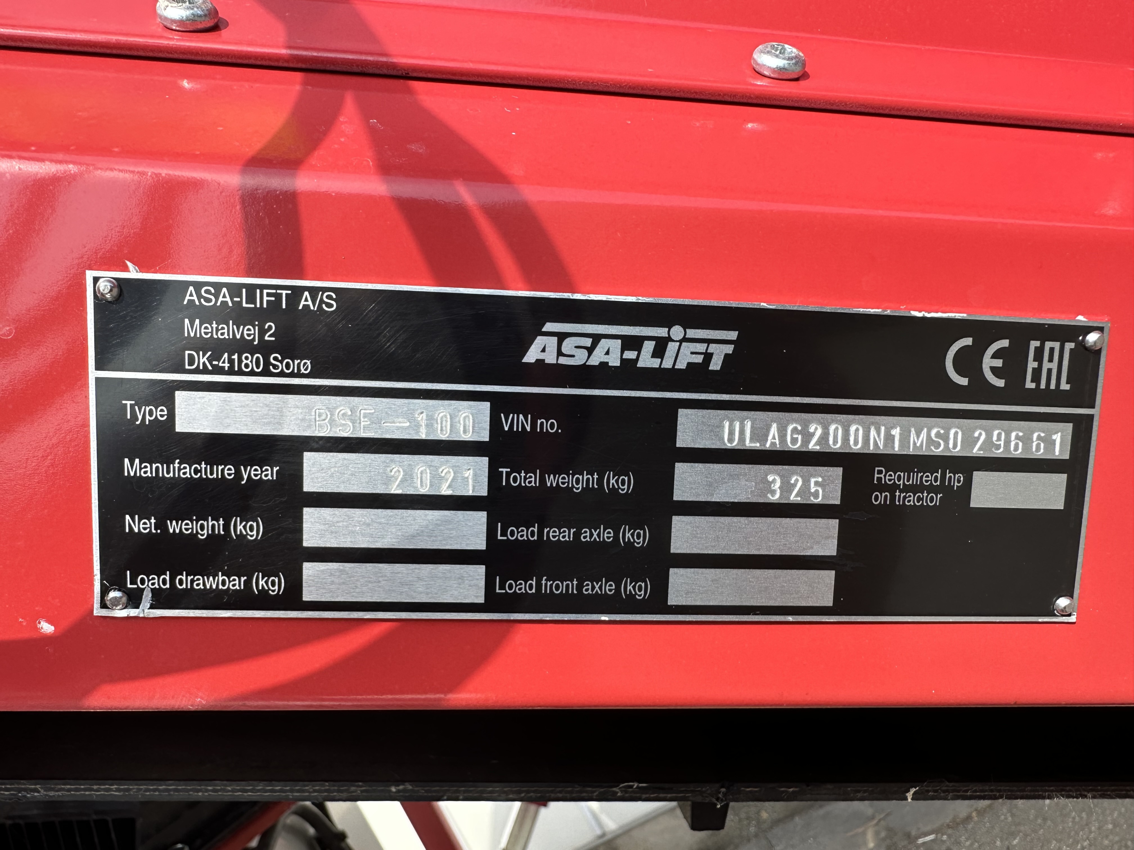 Asa-Lift BS-100 �����a ��� ���������� �� �����