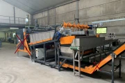 Fraxinus Codius Fraxinus and Codius Chicory infeed line / planting line with Dema hopper