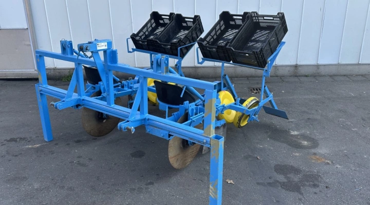 Planting machine 2 row for trees