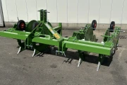 Plastic mulch laying machine 2 row new
