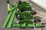 Plastic mulch laying machine 2 row new